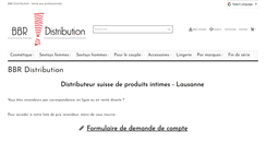 Desktop Screenshot of bbrdistribution.ch
